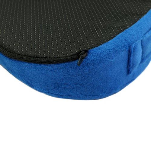 Ergonomický podsedák z paměťové pěny Powerton — více barev - Barva čalounění: Černá
