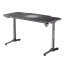 ULTRADESK Herní stůl FRAG 140×66 cm — více barev - Vyberte variantu: Frag černá