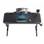 ULTRADESK Herní stůl FRAG 140×66 cm — více barev - Vyberte variantu: Frag černá