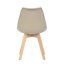 Židle jídelní, cappuccino plast, CT-X7055 CAP