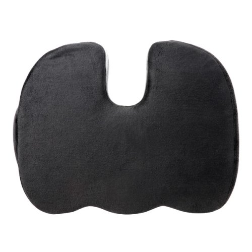 Ergonomický podsedák z paměťové pěny Powerton — více barev - Barva čalounění: Černá