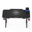 ULTRADESK Herní stůl FRAG 140×66 cm — více barev - Vyberte variantu: Frag černá