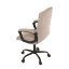 Kancelářské křeslo, černá látka, kovový kříž