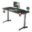 ULTRADESK Herní stůl FRAG 140×66 cm — více barev - Vyberte variantu: Frag černá