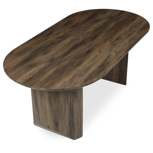 Stůl jídelní, 200x100x76 cm, MDF deska, 3D dekor dub san remo. - Brevné variany: San remo