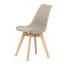 Židle jídelní, cappuccino plast, CT-X7055 CAP