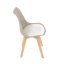 Židle jídelní, cappuccino plast, CT-X7055 CAP