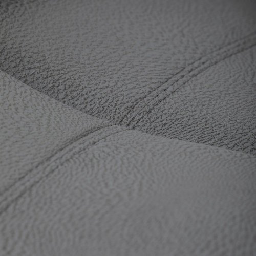 TV a relaxační křeslo, manuální polohování, potah šedá látka v dekoru kůže - Brevné variany: Šedá