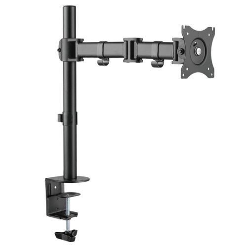 ULTRADESK Polohovatelný držák SKELETON Single pro monitor — černá