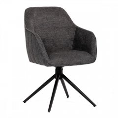 Jídelní a konferenční židle Autronic HC-536 — tmavě šedá