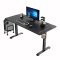 ULTRADESK Herní stůl MOMENTUM 152,5×70 cm — černá