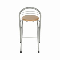Barová židle, buk/chrom, BOXER (04008421) — Memela.cz