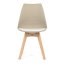 Židle jídelní, cappuccino plast, CT-X7055 CAP