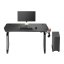 ULTRADESK Herní stůl BOOSTER 136×70,5 cm — černá