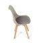Židle jídelní, cappuccino plast, CT-X7055 CAP