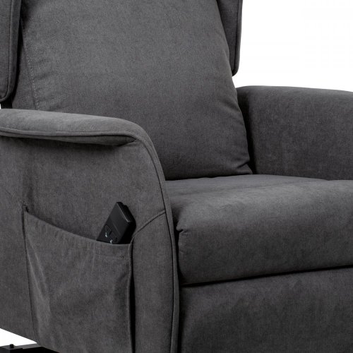 TV a relaxační křeslo "ušák"+ elektrické polohování, 1 motor 230V / 29V, potah h