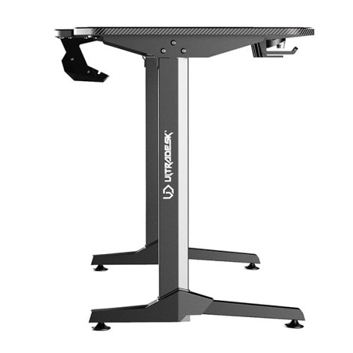 ULTRADESK Herní stůl FRAG 140×66 cm — více barev - Vyberte variantu: Frag černá