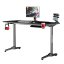 ULTRADESK Herní stůl FRAG 140×66 cm — více barev - Vyberte variantu: Frag černá