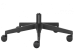 Hliníkový kříž, černý F40-N1