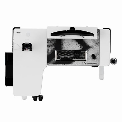 ULTRADESK Herní stůl WINGER 111×155×60 cm — více barev - Vyberte variantu: Ultradesk WINGER černá