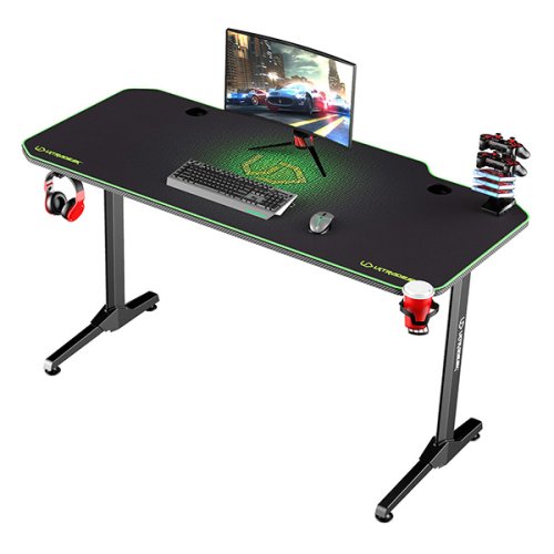 ULTRADESK Herní stůl FRAG 140×66 cm — více barev - Vyberte variantu: Frag černá