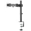 ULTRADESK Polohovatelný držák SKELETON Single pro monitor — černá
