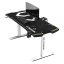 ULTRADESK Herní stůl FORCE SNOW 166×70 cm — bílá