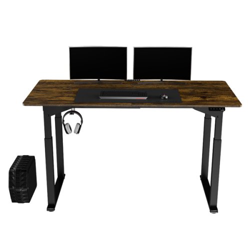 ULTRADESK Výškově nastavitelný stůl UPLIFT 160×75 cm — více barev - Vyberte variantu: Ultradesk UPLIFT hnědá