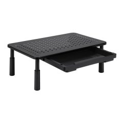 Podstavec pod monitor Powerton — černý