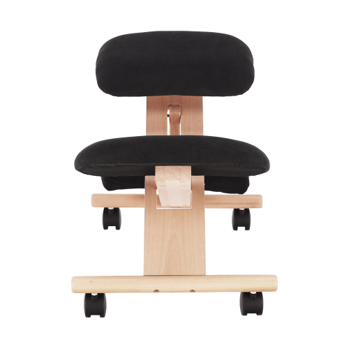 Ergonomická klekačka, černá/buk, GROCO (0000279425) — Memela.cz