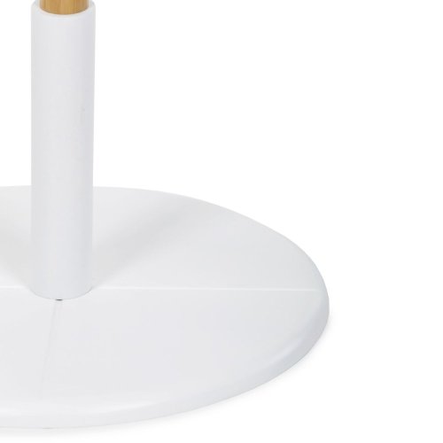 Věšák dřevěný stojanový, masiv bambus, černá + zlatá barva