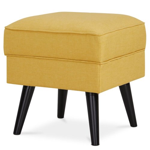 Taburet, krémová látka, nohy buk - Brevné variany: Zelená