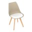 Židle jídelní, cappuccino plast, CT-X7055 CAP
