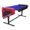 E-blue Herní stůl EGT003BK 165×88 cm — černá