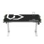 ULTRADESK Herní stůl FORCE SNOW 166×70 cm — bílá