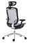 Kancelářská židle Antares BAT NET PDH + FOOTREST — šedá