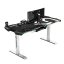 ULTRADESK Herní stůl FORCE SNOW 166×70 cm — bílá