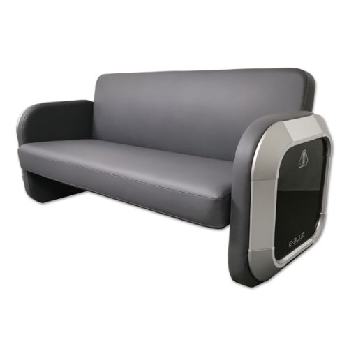 Herní dvojitá sofa E-blue EEC346-21 — šedá
