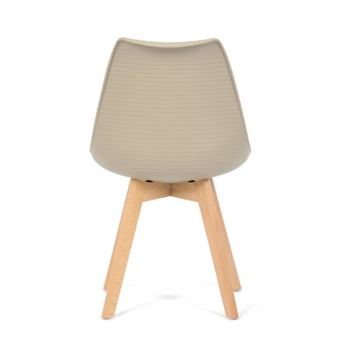 Židle jídelní, cappuccino plast, CT-X7055 CAP