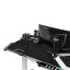 ULTRADESK Herní stůl FORCE SNOW 166×70 cm — bílá