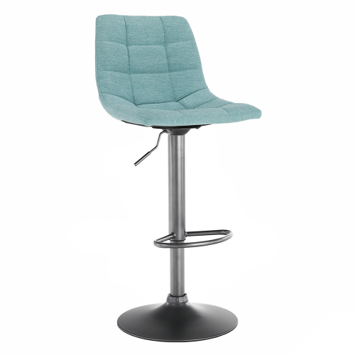 Barová židle LAHELA — více barev - Vyberte variantu: Tyrkysová (277836)
