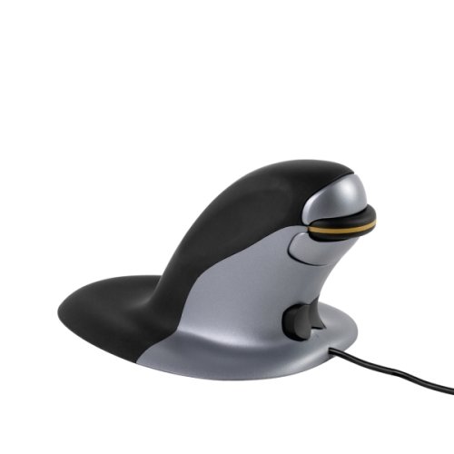 Vertikální ergonomická myš Fellowes Penguin, vel.M, drátová | Memela.cz