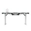 ULTRADESK Herní stůl FORCE SNOW 166×70 cm — bílá