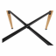 Barový stůl, bílá/dub, průměr 60 cm, IMAM (0000261519) — Memela.cz
