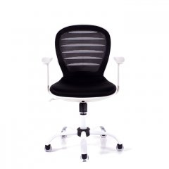 Kancelářská židle SEGO Cool White — černá