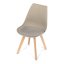Židle jídelní, cappuccino plast, CT-X7055 CAP