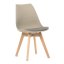 Židle jídelní, cappuccino plast, CT-X7055 CAP