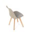 Židle jídelní, cappuccino plast, CT-X7055 CAP