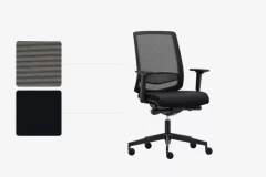 Kancelářská židle se středním opěrákem RIM VIctory — černá
