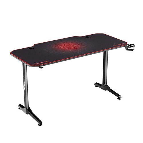 ULTRADESK Herní stůl FRAG 140×66 cm — více barev - Vyberte variantu: Frag černá